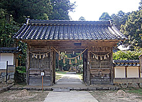 粟鹿神社神門