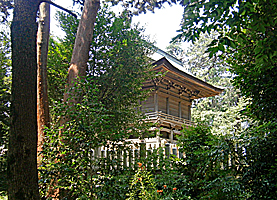 福崎熊野神社本殿左背面