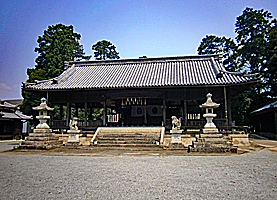福崎熊野神社拝殿左より