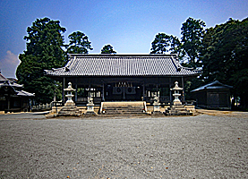 福崎熊野神社拝殿遠景