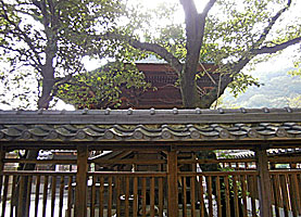 平野祇園神社本殿左側面