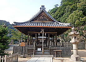 平野祇園神社拝殿正面