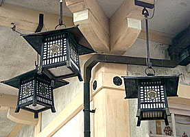 小曽根白山姫神社燈籠