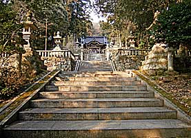 林田八幡神社石段