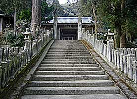 林田祝田神社石段