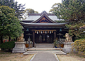 姫路神社拝殿正面