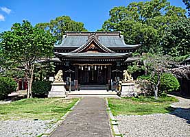 姫路神社拝殿遠景