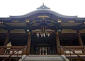 日岡神社外拝殿近景