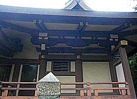 日岡神社本殿左側面