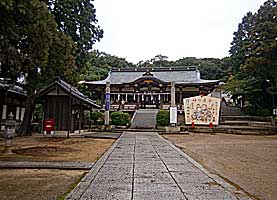 日岡神社参道