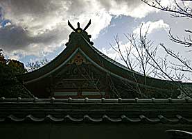 平野八幡神社本殿右側面