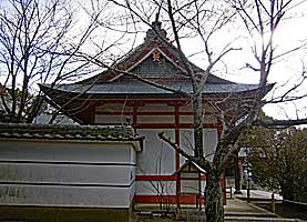 平野八幡神社拝殿右側面