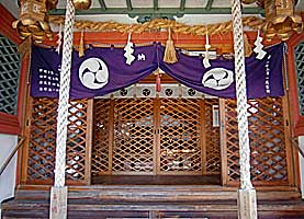 平野八幡神社拝所