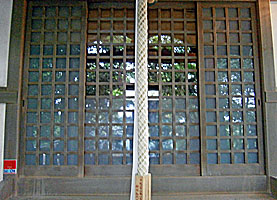 板宿八幡神社本殿拝所