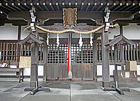 板宿八幡神社拝所