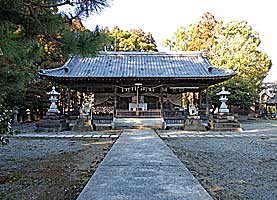 垣田神社拝殿遠景