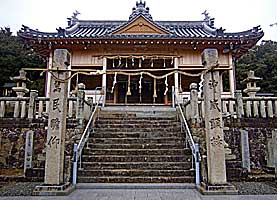 神吉八幡神社拝殿正面