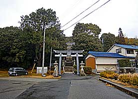 神吉八幡神社社頭