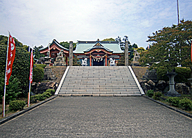 揖西神戸神社参道