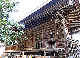 播州加西日吉神社本殿右背面