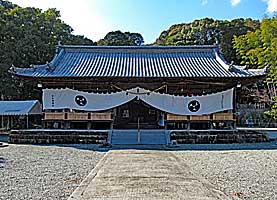 播州加西日吉神社割拝殿正面