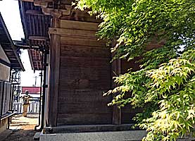北畑鷺宮八幡神社本殿近景背面