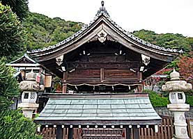 神戸北野天満神社拝殿正面