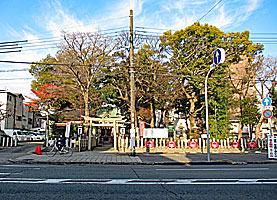 甲子園八幡神社社域