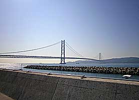 舞子六神社明石海峡大橋と淡路島