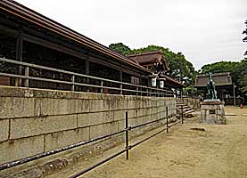 室津賀茂神社西廻廊