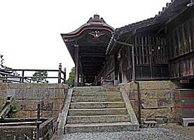 室津賀茂神社東廻廊左側面