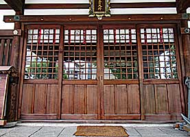 生田七宮神社拝所