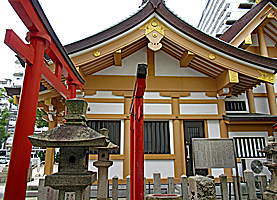 深江大日霊女神社（深江大日神社） 拝殿左側面