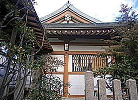 尼崎大島神社本殿右側面