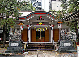 小野八幡神社拝殿正面