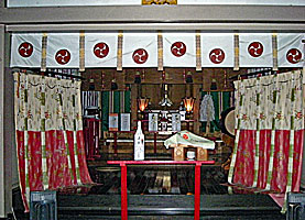 小野八幡神社拝殿内部