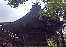 小野住吉神社本殿左側面