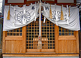 長壁神社拝所