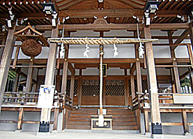 丸山三輪神社拝所