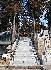 丸山三輪神社石段