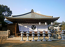 洲本八幡神社拝殿右側面