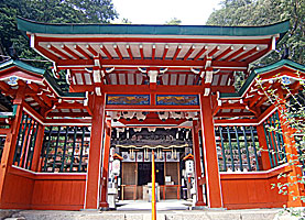 神戸諏訪・諏訪山稲荷神社神門