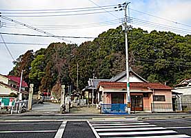 高岳神社社域