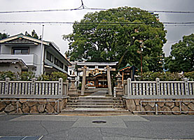 徳井神社社頭