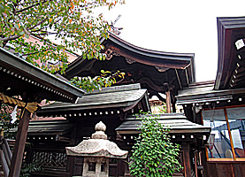 南宮宇佐八幡神社（脇浜神社）本殿右側面