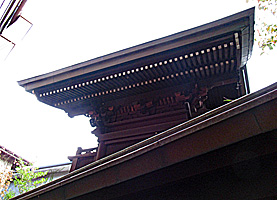 南宮宇佐八幡神社（脇浜神社）本殿右背面