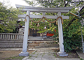 山手熊野神社（宇治野山熊野神社）二ノ鳥居