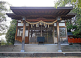 山手熊野神社（宇治野山熊野神社）拝殿正面