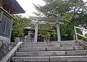 山手熊野神社（宇治野山熊野神社）石段