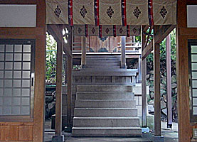 山手熊野神社（宇治野山熊野神社）本殿正面